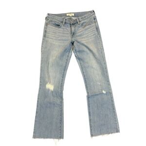 Lucky Brand Sweet Mid Rise Boot Womans Sz 8/29 Distressed